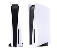 Disc Edition Face Plates Cover Skins Shell Panels for PS5 Console, Accessories for PlayStation 5 Protective Shell Replacement Faceplate (White)