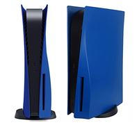 Disc Edition Face Plates Cover Skins Shell Panels for PS5 Console, Accessories for Playstation 5 Protective Shell Replacement Faceplate (Blue)
