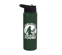 Disc Golf Bigfoot Some Disc Never Found Sasquatch Disc Golf Stainless Steel Insulated Water Bottle