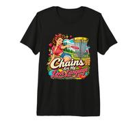Disc Golf Chains are My Love Language Funny Disc Golf Women Premium T-Shirt