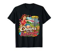 Disc Golf Chains are My Love Language Funny Disc Golf Women T-Shirt