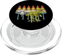 Disc Golf Dinosaur T-Rex Dino PopSockets PopGrip for MagSafe