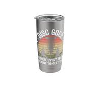 Disc Golf Disc Golf Where Every Tree is Out to Get You Stainless Steel Insulated Tumbler