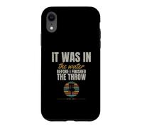 Disc Golf - It Was In The Water - Putting Green Case for iPhone XR