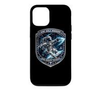 Disc Golf Mission Zero Gravity Astronaut Frolf Gift Tee Case for iPhone 12/12 Pro