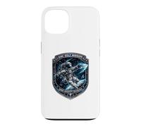 Disc Golf Mission Zero Gravity Astronaut Frolf Gift Tee Case for iPhone 13