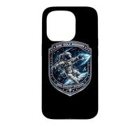 Disc Golf Mission Zero Gravity Astronaut Frolf Gift Tee Case for iPhone 15 Pro