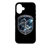 Disc Golf Mission Zero Gravity Astronaut Frolf Gift Tee Case for iPhone 16