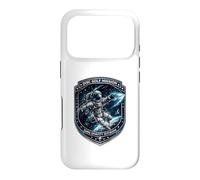 Disc Golf Mission Zero Gravity Astronaut Frolf Gift Tee Case for iPhone 17 Pro