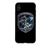 Disc Golf Mission Zero Gravity Astronaut Frolf Gift Tee Case for iPhone XS Max