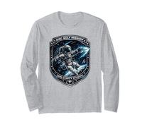Disc Golf Mission Zero Gravity Astronaut Frolf Gift Tee Long Sleeve T-Shirt