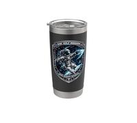 Disc Golf Mission Zero Gravity Astronaut Frolf Gift Tee Stainless Steel Insulated Tumbler