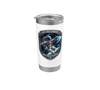 Disc Golf Mission Zero Gravity Astronaut Frolf Gift Tee Stainless Steel Insulated Tumbler