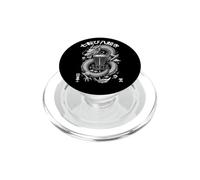 Disc Golf Player Dragon Basket Never Give Up Kanji PopSockets PopGrip for MagSafe