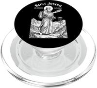 Disc Golf Player Funny Patron Saint Joseph Of Cupertino PopSockets PopGrip for MagSafe