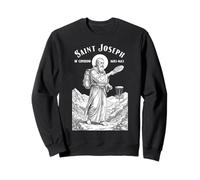 Disc Golf Player Funny Patron Saint Joseph Of Cupertino Sweatshirt
