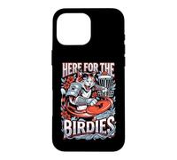 Disc Golf Player Samurai Cat Funny Here For The Birdies Case for iPhone 16 Pro Max