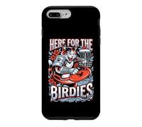 Disc Golf Player Samurai Cat Funny Here For The Birdies Case for iPhone 7 Plus/8 Plus
