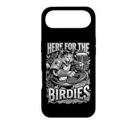 Disc Golf Player Samurai Cat Funny Here For The Birdies Case for iPhone Air