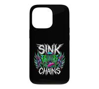 Disc Golf Sink Chains Radical Retro Basket Player Case for iPhone 13 Pro