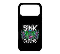 Disc Golf Sink Chains Radical Retro Basket Player Case for iPhone 17 Pro Max