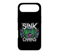 Disc Golf Sink Chains Radical Retro Basket Player Case for iPhone Air