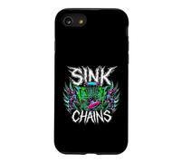 Disc Golf Sink Chains Radical Retro Basket Player Case for iPhone SE (2020) / 7/8