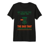 Disc Golf Stepdad Not The Dad that Made You Funny Tee Premium T-Shirt
