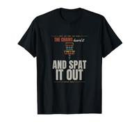 Disc Golf - The Chains Heard It and Spat - Chain Basket Value Graphic T-Shirt