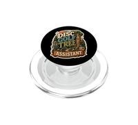 Disc Golf Tree Assistant Fairway Humor PopSockets PopGrip for MagSafe