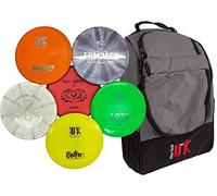 Disc Golf UK Taster Bag - 2X Putters, 2X Midrange, 2X Drivers & Bag - Frisbee Golf