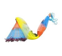 Disc Hand Throwing Fishing Net Automatic Fishing Artifact Bait Trap Fish Net Suitable For Outdoor Multi-size(Height 2.4m)