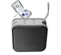 Disc Holder - 40 Disc Portable Compact Small Car Supplies Accessories Items - Perfect Storage Organizer for Travel, Watching Videos, Outdoors, Home Music Albums, Cell Phones, Events, Multi-Purpose
