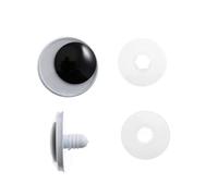DISC - LAST FEW - 4 Safety Toy Googly Eyes 15mm
