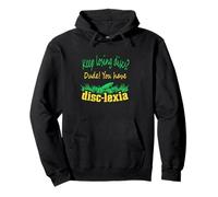 Disc-Lexia Disc Golf Funny Meme Disc Golf Design For Golfers Pullover Hoodie