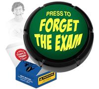 Disc Living College Joke Talking Button | Funny Talking Joke Button for Dorms | Gag Gift White Elephant Gifts for Adults, Novelty Desk Toy | Dorm Room Gifts | Interactive Joke Button