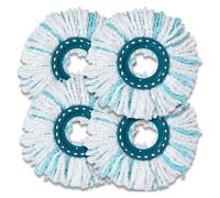 Disc Mop,Compatible for Leifheit,Mop Head Clean Twist Disc Mop Micro Duo,Clean Twist Disc Mop Ergo,Compatible for Combi Disc Mop Leifheit(4pcs)