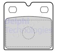 Disc Parking Brake Pad Set DELPHI Fits JAGUAR S-Type Xj Coupe 99-14 C2C13800