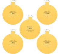 Disc Plate Hanger for Walls - Invisible Self Adhesive Plate Holder 5 Pack (5½"/140mm)