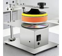 Disc Polishing Machine 200W CD DVD Scratch Repair Tool with 7-Speed 1000-6000RPM Adjustable, Forward & Reverse for Data Recovery & Restoration