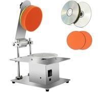 Disc Polishing Machine, 7-Speed Stainless Steel Scratch Repair Machine, 6000 RPM Resurfacer for DVD and CD Repair