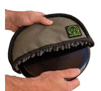 Disc Raptor - The Original Golf Disc Cleaning Tool with Microfibre and Grass | Flying Disc Golf Towel Accessories and Equipment | Patented Design