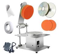 Disc Repair Machine, 7-Speed Adjustable Polisher, Stainless Steel Chassis, 1000-6000 RPM, for Scratch Repair and Data Recovery
