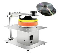 Disc Repair Machine, 99% Repair Rate Semi-Automatic CD DVD Polisher, 6000RPM 7-Speed Sander, Polishing Cotton for Disc Abrasion Recovery