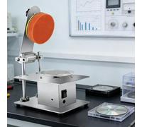 Disc Repair Machine, CD DVD Scratch Removal, 200W Polisher with Adjustable Speed, Optic Disc Data Recovery, Stainless Steel Chassis