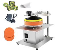 Disc Repair Machine for Scratch Removal and Data Recovery, Semi-Automatic Polisher for CD/DVD Cleaning and Restoration