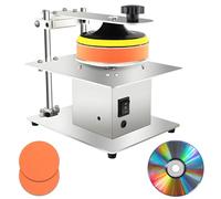 Disc Repair Machine, Semi-Automatic CD/DVD Polisher, 200W Power, Speed 1000-6000 RPM, Ideal for Photographers and Musicians to Recover Important Data