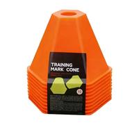 Disc Soccer Sport Cones - 10pcs Training Agility Field Markers, Practice Coaching Equipment, High Visibility Practice Cone | Sports Cones for Traffic Basketball Soccer Drills Fitness Training