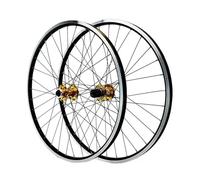 Disc/V Brake Bike Wheel Set 26 27.5 29inch Mountain Bike Wheelset 32 Holes Aluminum Alloy Front Rear Wheels 100/135mm QR, 7 8 9 10 11 12 Speed Cassette, 2016g