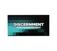 Discernment Card Game - Bible Quiz Matching Set, Christian Faith Study Activity Cards | Humorous Scripture Learning Game for Church Groups, Small